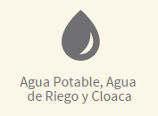 agua potable, agua de riego y cloacas